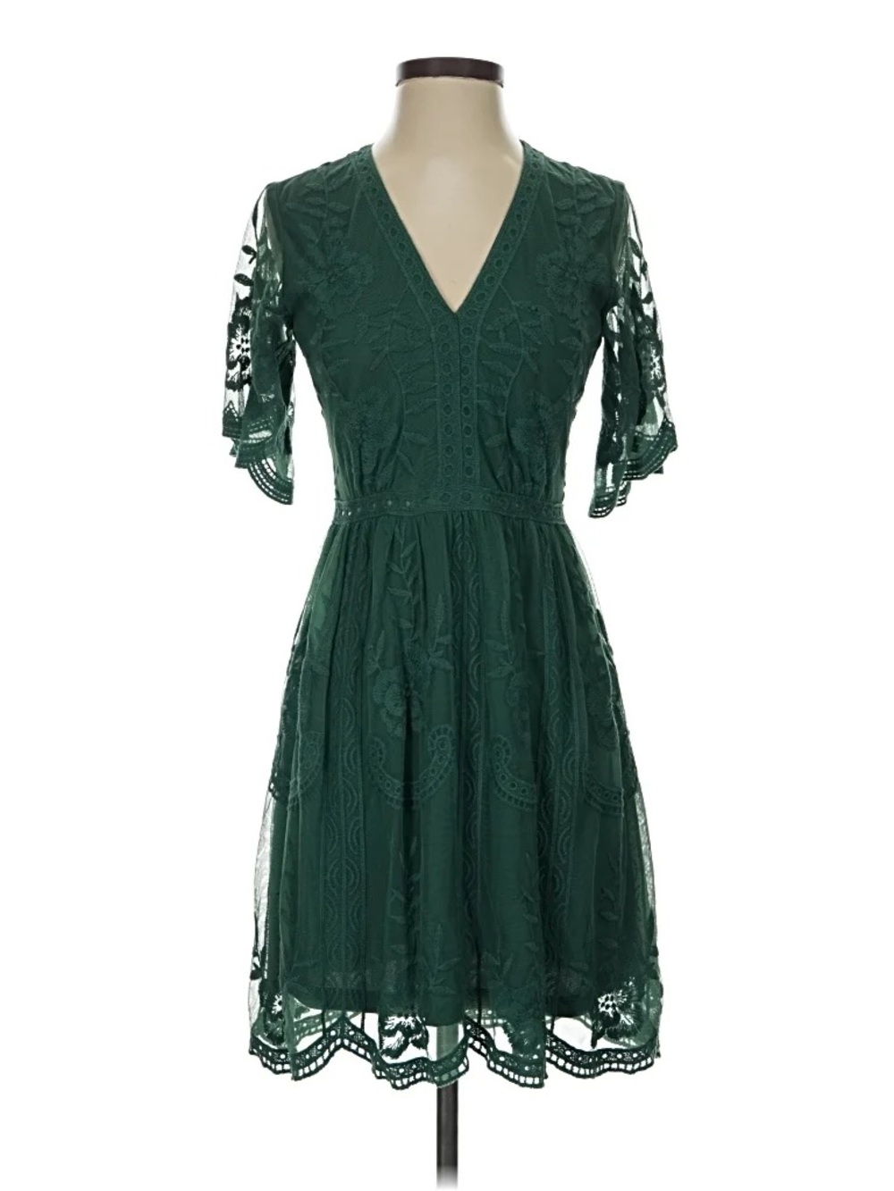 Altar’d State Lace Midi Cocktail Dress